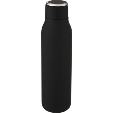 Vakuumisolerad flaska - Marka - 600 ml-Svart färg Svart 