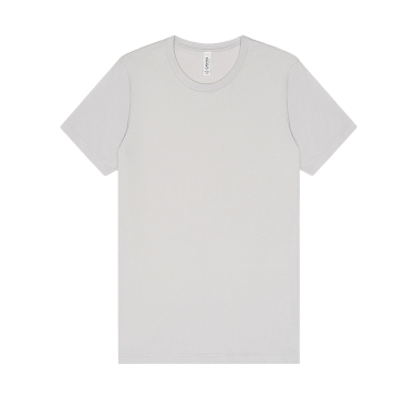 Jersey Short Sleeve Tee Unisex -Silver färg Silver 