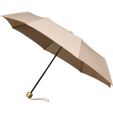 Hopfällbart paraply - Minimax® - Manuell-Beige färg Beige 