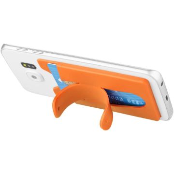 Silikonkortficka/telefonställ - Smart - Orange färg Orange Bullet