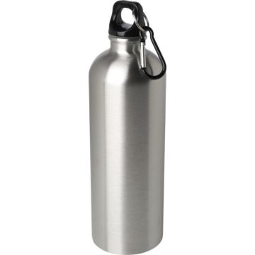 Vattenflaska - Karbinhake - 750 ml-Silver färg Silver 
