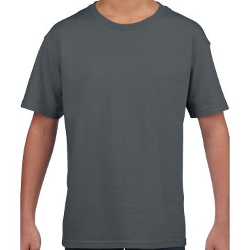 Softstyle Youth T-Shirt-Charcoal färg Charcoal Gildan