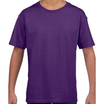 Softstyle Youth T-Shirt-Purple färg Purple Gildan