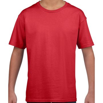 Softstyle Youth T-Shirt-Red färg Red Gildan