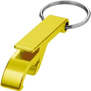 Kapsyl-/burköppnare - Nyckelring-Guld färg Guld Bullet