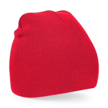 Mössa - Slim - Röd färg Röd Beechfield