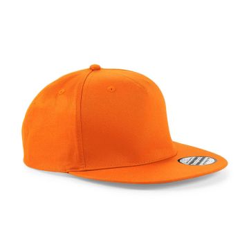 Snapback - Enkel - Budget - Orange färg Orange Beechfield
