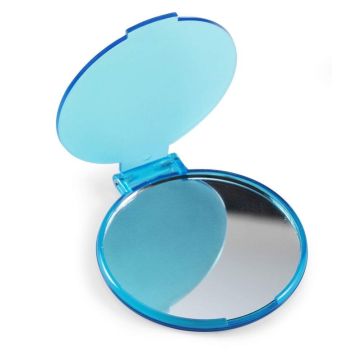 Sminkspegel - Enkel - Ljusblå färg Ljusblå 