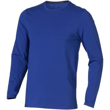 Långärmad t-shirt - Ponoka - Herr - Blå, L färg Blå Elevate