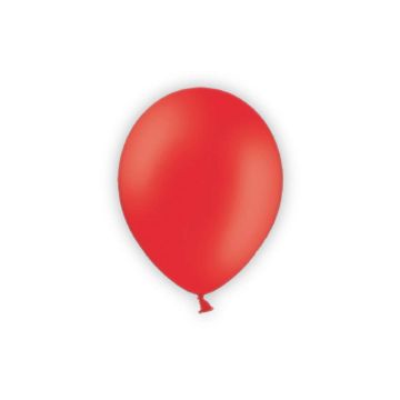 Ballonger - Pastell - Röd färg Röd 