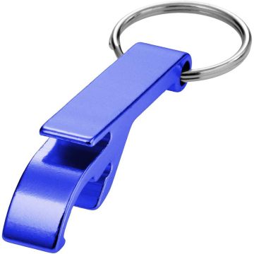 Kapsyl-/burköppnare - Nyckelring - Blå färg Blå Bullet