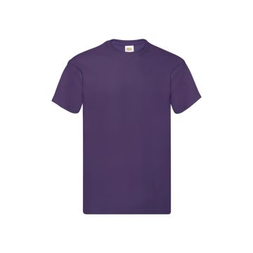 Original T-Purple färg Purple Fruit of the Loom