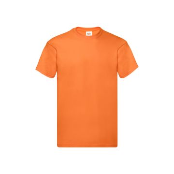 Original T-Orange färg Orange . Fruit of the Loom