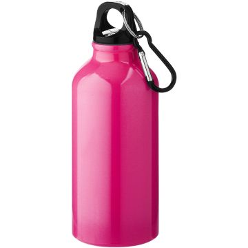 Vattenflaska - Karbinhake - 400 ml - Rosa färg Rosa 
