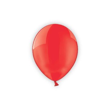 Ballonger - Crystal - Röd färg Röd 