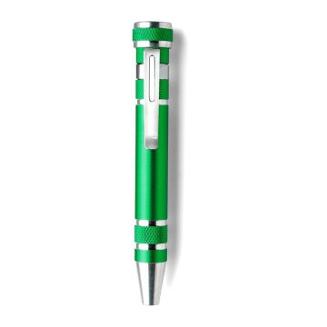 Skruvmejsel - Pennmodell - Ljusgrön färg Ljusgrön 