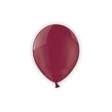 Ballonger - Crystal - Vinröd färg Vinröd 