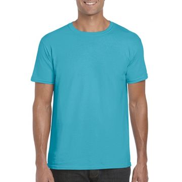 Softstyle Adult T-Shirt Unisex-Tropical Blue färg Tropical Blue 