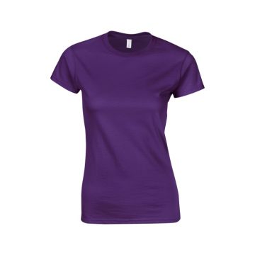 Softstyle Women's T-Shirt-Purple färg Purple 