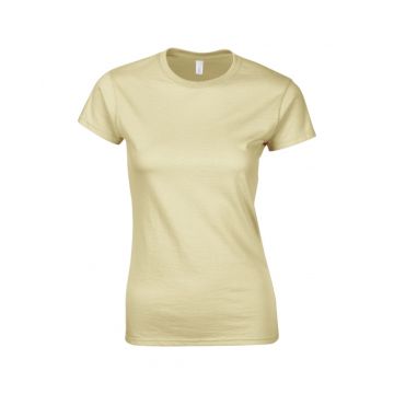 Softstyle Women's T-Shirt-Sand . färg Sand . 