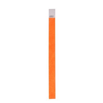 Festivalarmband - Tyvek - Orange, 19mm färg Orange 