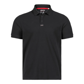 Musto Men's Ess Pique Polo - Black färg Black Musto