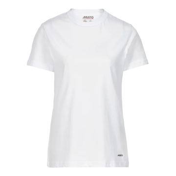 Musto Women's Ess Tee - White färg White Musto