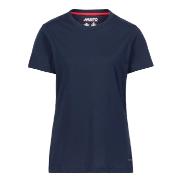 Musto Women's Ess Tee - Navy färg Navy Musto