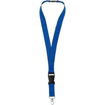 Nyckelband med avtagbart spänne - Blå färg Blå Bullet