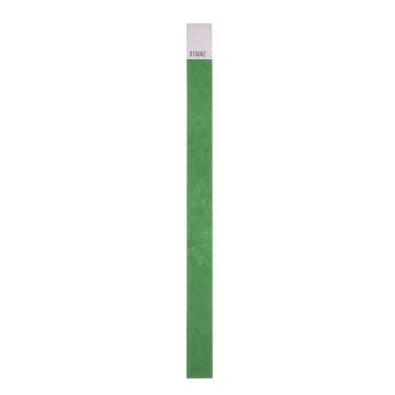 Festivalarmband - Tyvek - Grön, 19mm färg Grön 