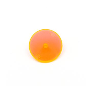 Markeringsknapp - Plast - Transparent - Orange färg Orange 