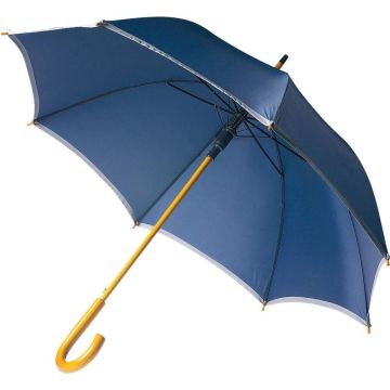 Paraply - Reflexkant - Mörkblå färg Mörkblå 