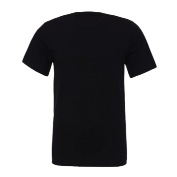 Jersey Short Sleeve Tee Unisex -Black färg Black 