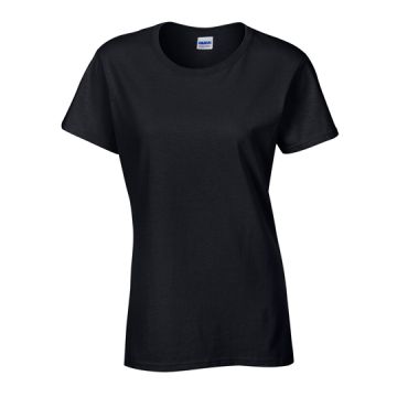 Heavy Cotton Women's T-Shirt-Black färg Black Gildan
