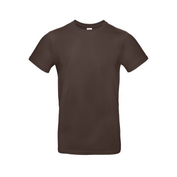 #E190 T-Shirt-Brown färg Brown 
