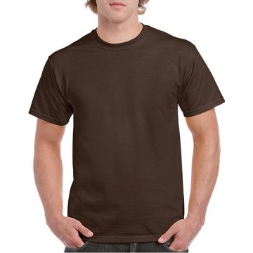 Heavy Cotton Adult T-Shirt-Dark Chocolate färg Dark Chocolate Gildan