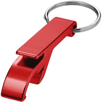 Kapsyl-/burköppnare - Nyckelring - Röd färg Röd Bullet