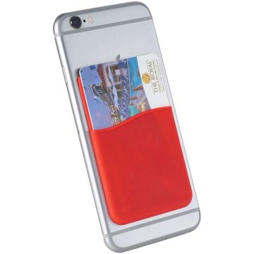 Kortficka - Mobil - Slim - Röd färg Röd Bullet