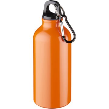 Vattenflaska - Karbinhake - 400 ml - Orange färg Orange 