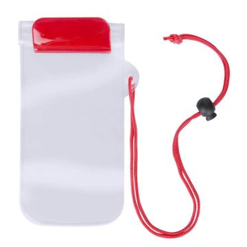 Vattentät ficka - Safe - Röd färg Röd 