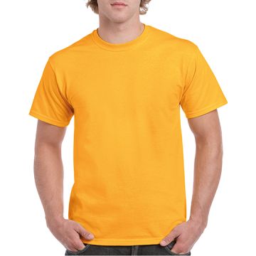 Heavy Cotton Adult T-Shirt-Gold färg Gold Gildan