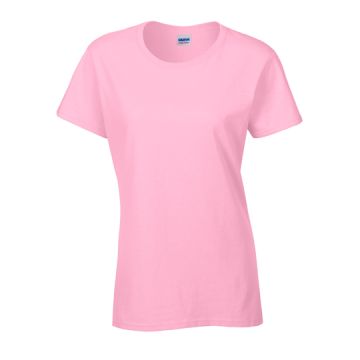 Heavy Cotton Women's T-Shirt-Light Pink färg Light Pink Gildan