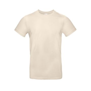 #E190 T-Shirt-Natural färg Natural 