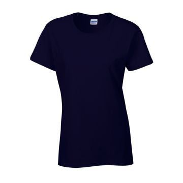 Heavy Cotton Women's T-Shirt-Navy färg Navy Gildan