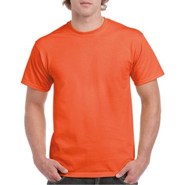 Heavy Cotton Adult T-Shirt-Orange färg Orange . Gildan