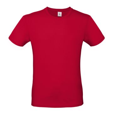 #E150 T-Shirt-Deep Red färg Deep Red B&C