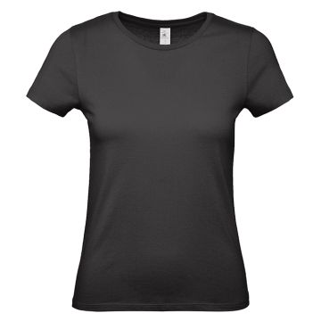 #E150 /women T-Shirt-Black färg Black B&C
