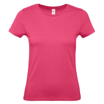#E150 /women T-Shirt-Fuchsia färg Fuchsia B&C