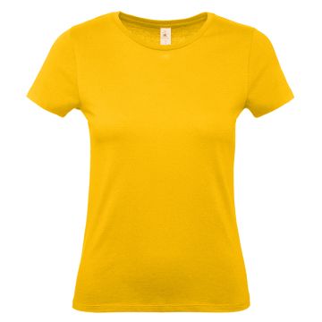 #E150 /women T-Shirt-Gold färg Gold B&C