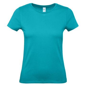 #E150 /women T-Shirt-Real Turquoise färg Real Turquoise B&C
